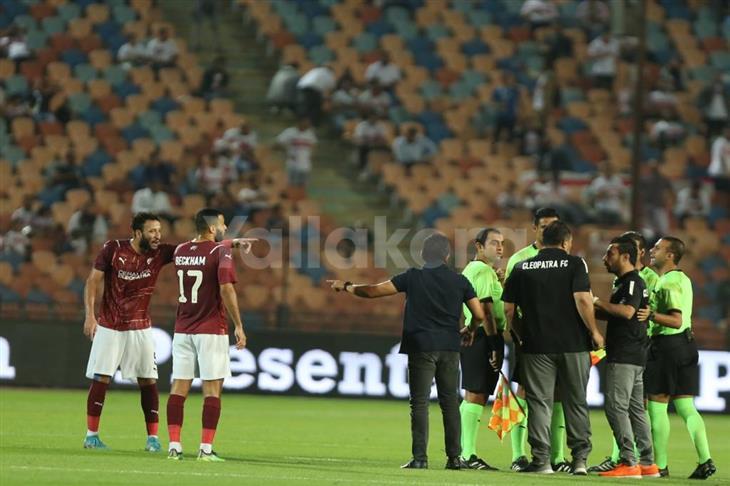 اعتراض مدرب سيراميكا على عدم طرد الوردي